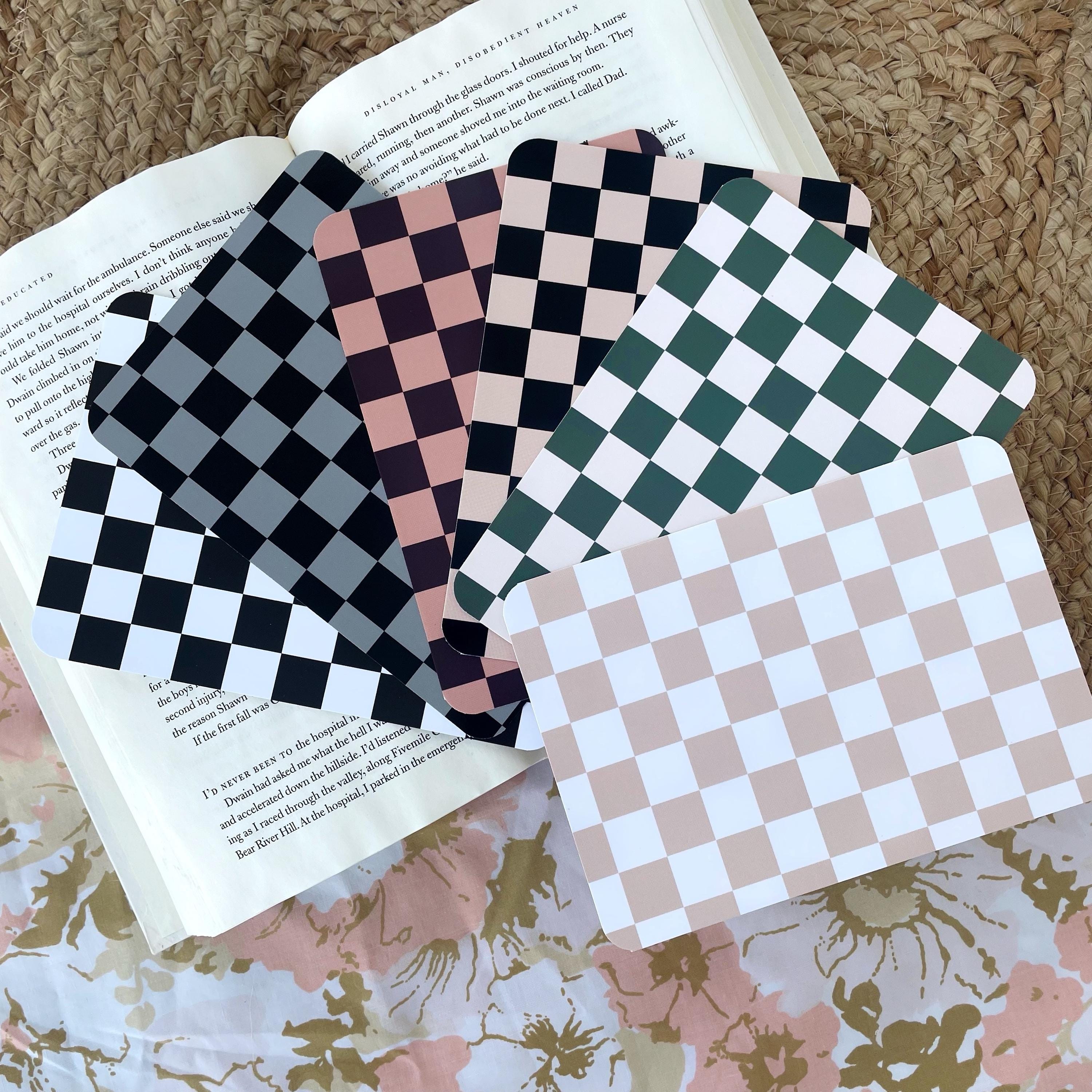 Moody Checkered Kindle Inserts