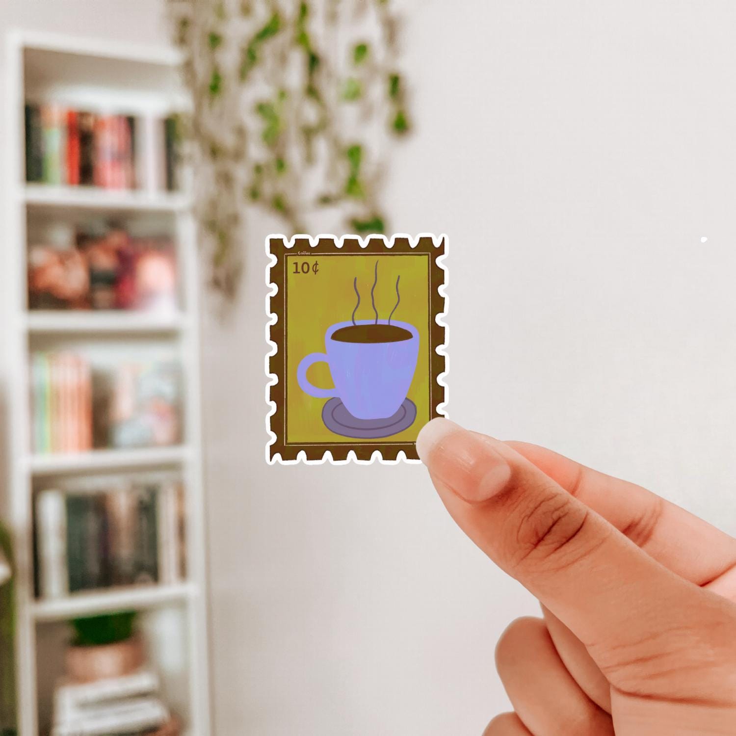 Bookish Stamp Sticker Set , Laptop Decals, Aesthetic Stickers, Water Bottle Stickers