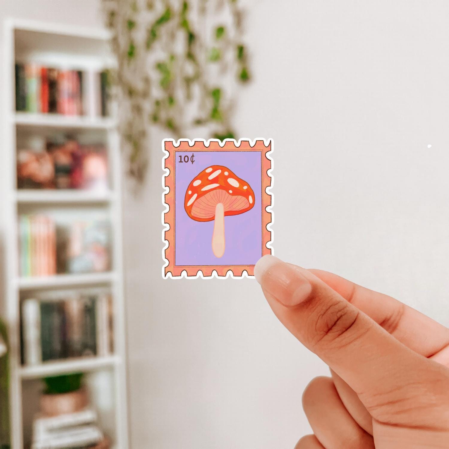 Bookish Stamp Sticker Set , Laptop Decals, Aesthetic Stickers, Water Bottle Stickers