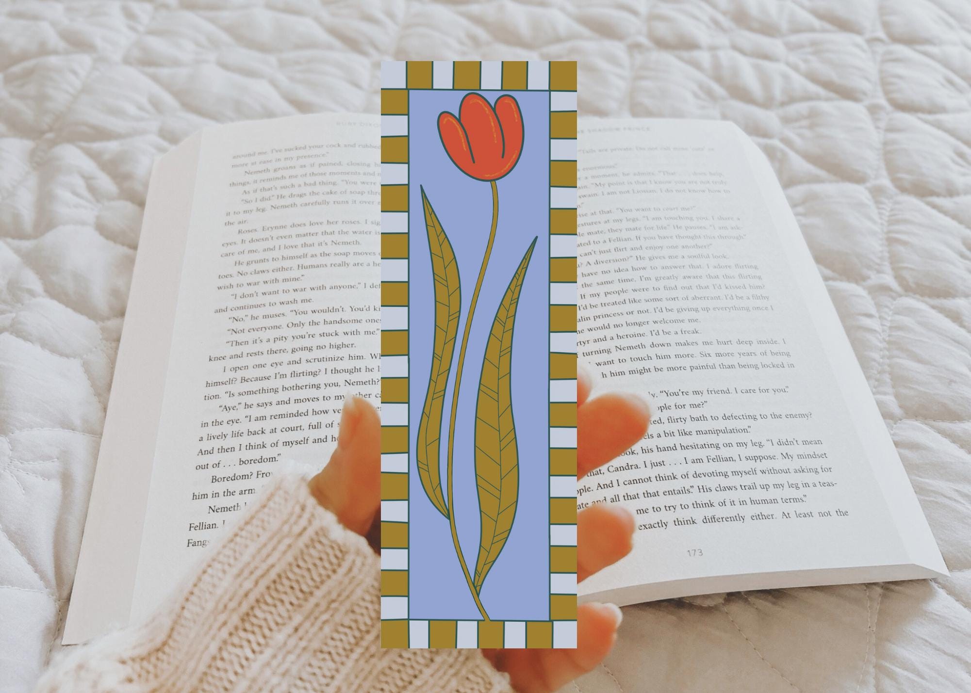 Garden Bookmark Set, Bookish Merch, Book Lover Gift, Gifts for Readers