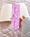 Pink Cat Bookmark, Bookish Merch, Book Lover Gift, Gifts for Readers