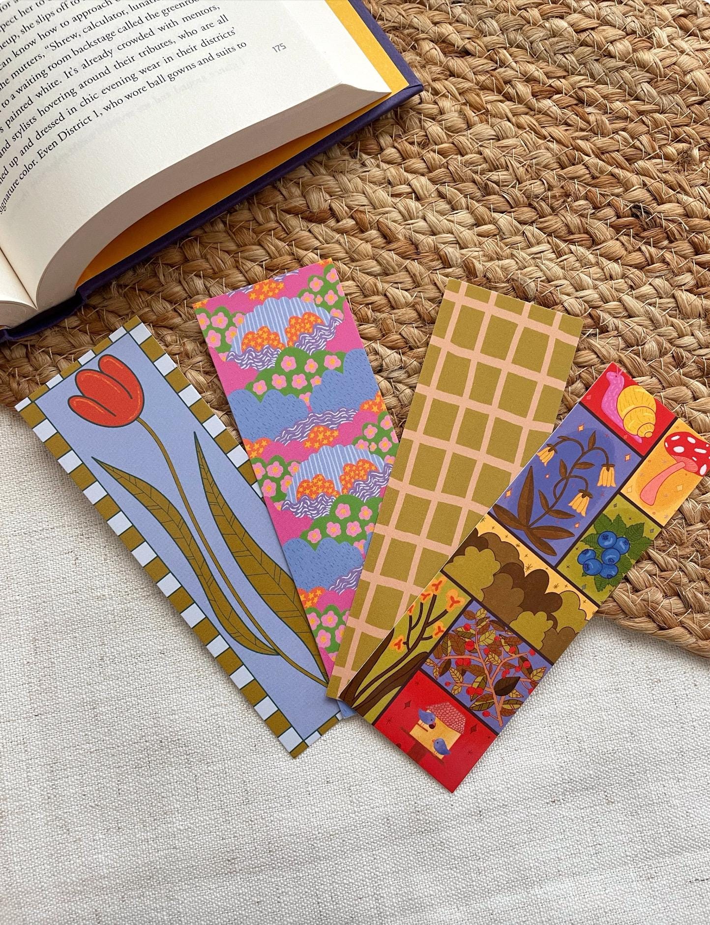 Garden Bookmark Set, Bookish Merch, Book Lover Gift, Gifts for Readers