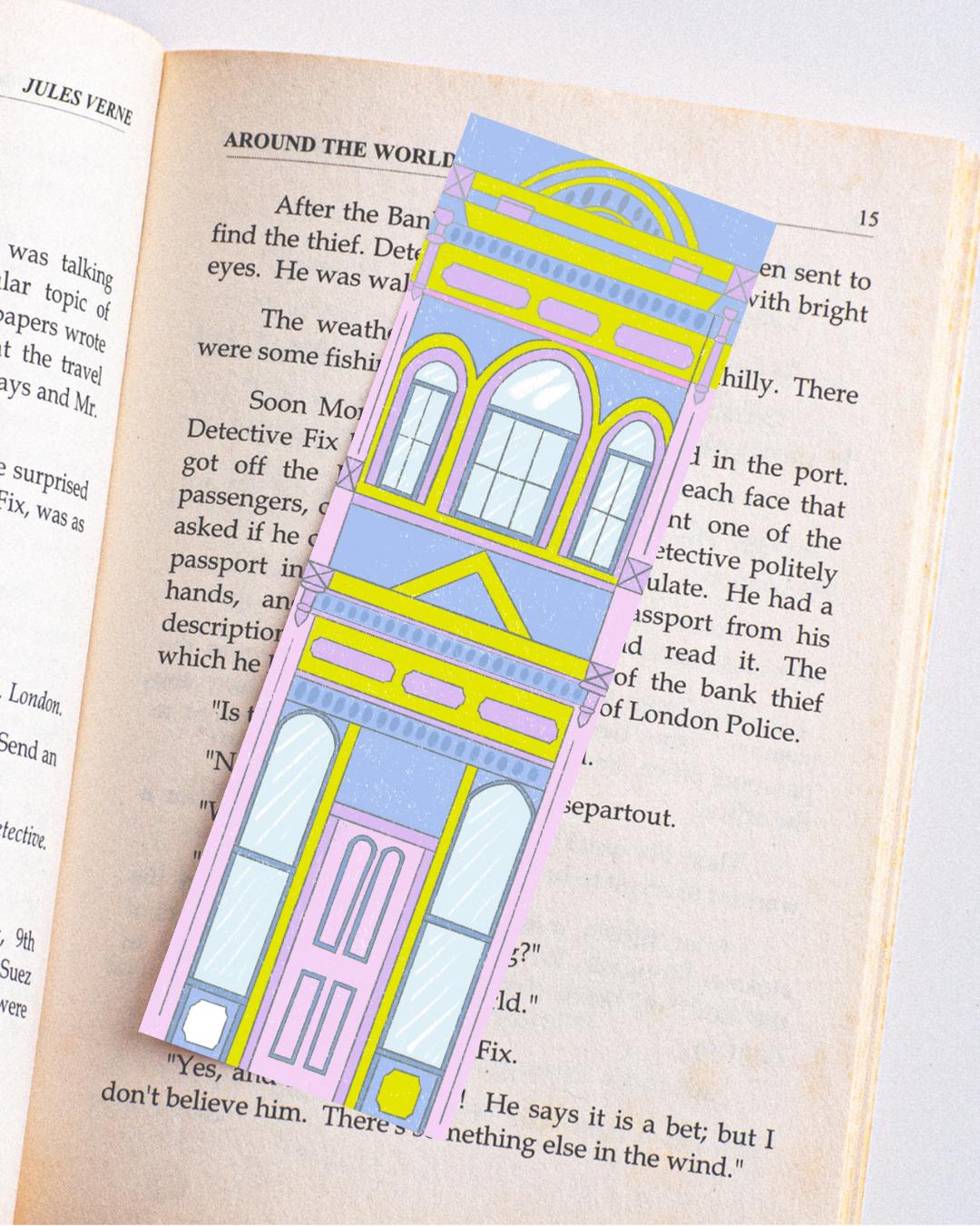 Library Bookmark, Bookish Merch, Book Lover Gift, Gifts for Readers