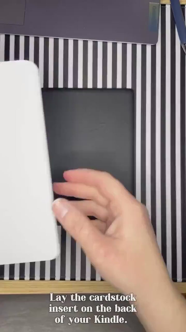 Striped Floral Kindle Insert